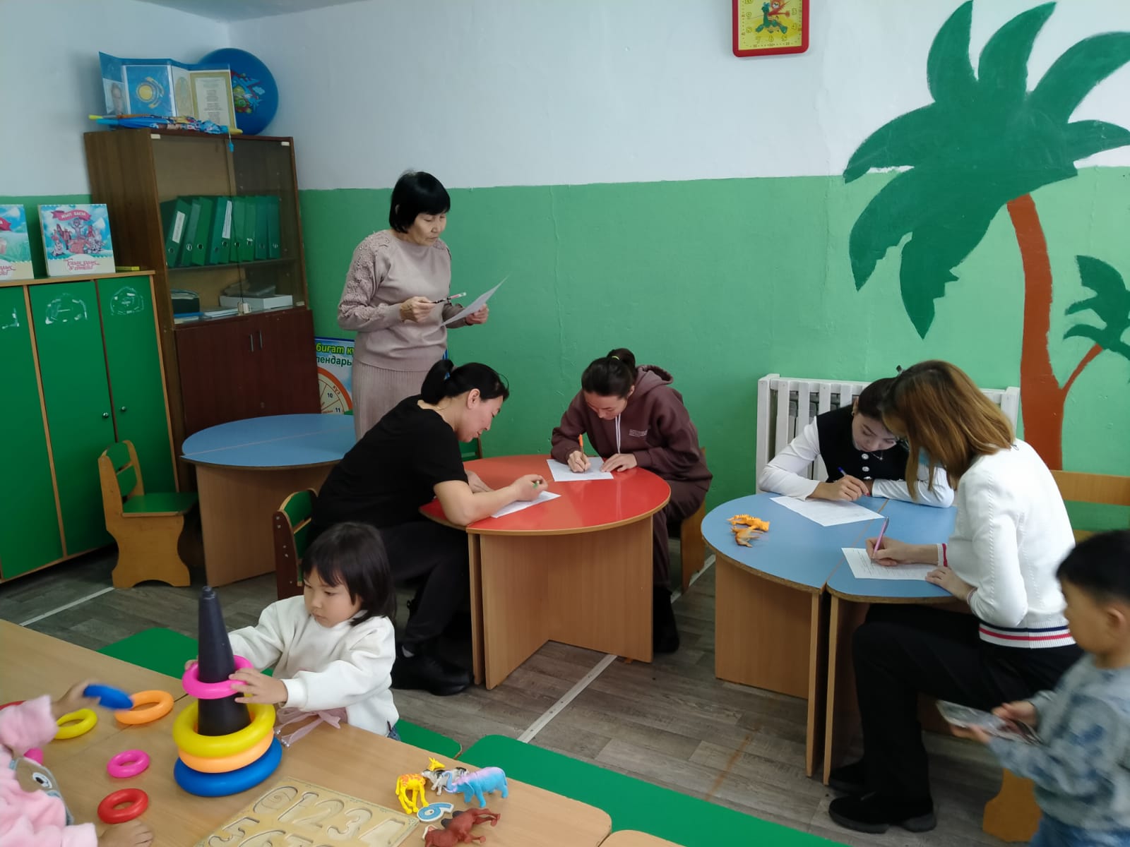 «Біз қалай балалармен сөйлесеміз?» диагностикалық жұмыс